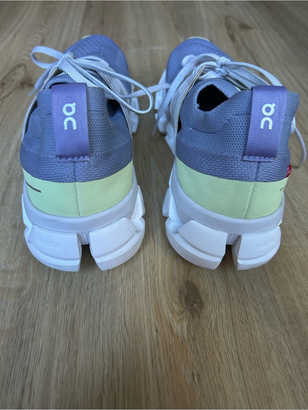 On Running CloudSwift 3 Running Shoes in Nimbus and yellow - Picture 2 of 5